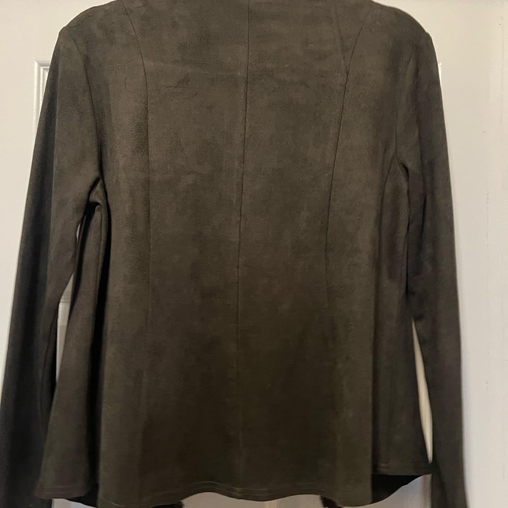 Stylish Olive Jacket - Picture 3 of 4